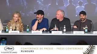 PRESS CONFERENCE - RUMOURS - English - Cannes 2024