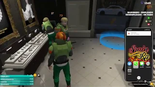 Segismundo , Gustavo y Horacio roban una joyería  GTA V ROLEPLAY