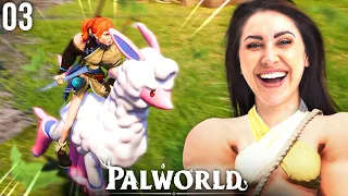Ich reite und fange krasse Pals in Palworld 🌱 [Part 3]