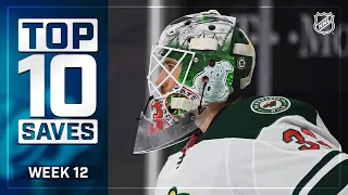 Top 10 Saves from Week 12 | 2021 NHL Season