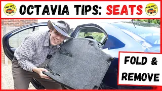 Skoda Octavia Mk2 Tips: How To Fold & REMOVE Back Seats (& More)