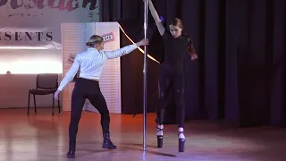 Matrix Agents | Exotic Pole Dance | Rina Ohohonina & Evgeniya N