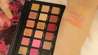 Huda beauty Rose gold Eyeshadow Palette (Remastered) - Full Swatch Video | Official Heena Vahid