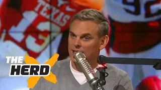 Colin shows off the 4 tiers of college football programs, where is BYU? | THE HERD'