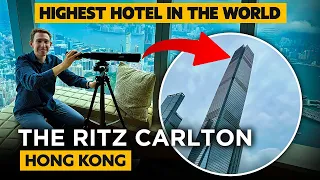 The Ritz-Carlton Hong Kong【Full Tour & Review】SKY-HIGH Luxury In World’s Highest Hotel