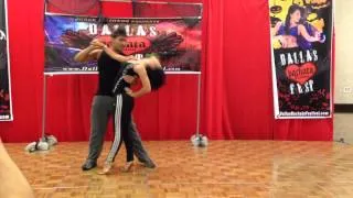 Dallas Bachata Festival 2014 Roberto y Tamara Dips & Tricks Workshop