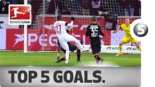 Top 5 Goals - Modeste, Wood and More with Incredible Strikes