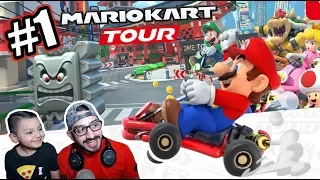 Super Mario en Carrera | Mario Kart Tour | Juegos Karim Juega