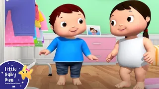 Getting Dressed Song Foe Babies | Best Baby Songs | Kids Cartoon | Nursery Rhymes | Little Baby Bum