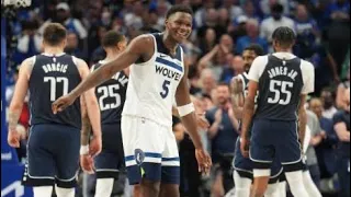 Minnesota Timberwolves vs Dallas Mavericks Game 4 Anthony Edwards 29 PTS 2024 NBA Playoffs