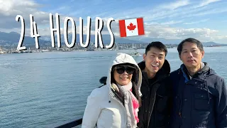 24 HOURS IN VANCOUVER: Family Vlog Adventure!