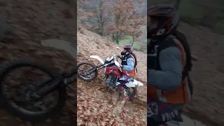 husqvarna 300 fe hill climb