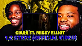 FIRST TIME reacting to Ciara ft. Missy Elliott - 1, 2 Step!! | BabantheKidd (Official Music Video)