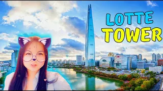 LOTTE Tower 🗼| Весна в Сеуле | Обследование глаз после операции 👀
