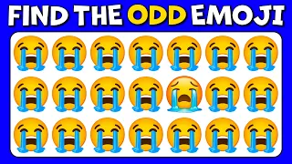 FIND THE ODD EMOJI OUT How good are your eyes in this Odd Emoji Quiz! Emoji Challenge Video