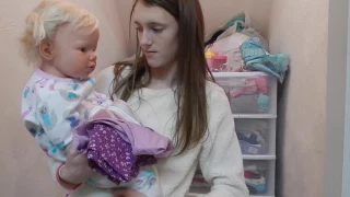 Reborn Toddler Laura's Daycare Morning Routine! Getting Laura Ready For Daycare