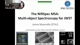 The NIRSpec MSA: Multi-object Spectroscopy with JWST (12/13/16)