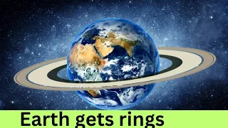 Alert ⚠️ Earth has rings | Earth Gets Saturn's Rings ( What If )
