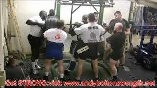 Andy Bolton Squat & Deadlift Training