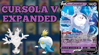 Punish Your Opponent for Attaching Energy with Cursola V!- PTCGO Expanded