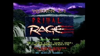 Primal Rage Intro