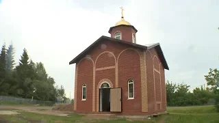 Новый храм в селе Васильевка Ишимбайского района
