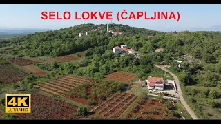 🇧🇦 Selo Lokve  i Bobanovo Selo (Čapljina). Panoramski let 4K dron 🇧🇦