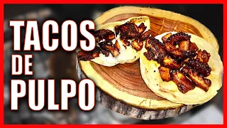 Como Cocinar un PULPO y Hacer Tacos de Pulpo Adobado 🌮🐙🌶 🔥 - CocinaRegional