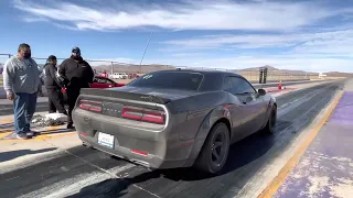 CHALLENGER Super STOCK VS CORVETTE Z06