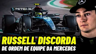 ENCRENCA NA MERCEDES APÓS RUSSELL PERDER P6 PARA HAMILTON EM ÍMOLA | FÓRMULA 1 2024