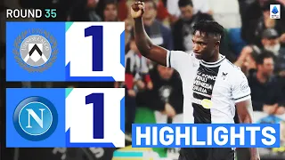 UDINESE-NAPOLI 1-1 | HIGHLIGHTS | Success rescues late draw for Udinese | Serie A 2023/24