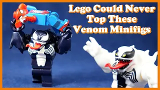 This Could Be the Best Lego Venom Minifigure Ever! (Custom Lego Venom Minifig by Jin Customs)