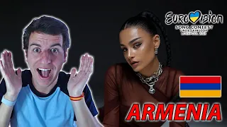 REACTION to ARMENIA 🇦🇲 EUROVISION 2023 | Brunette - Future Lover 💛