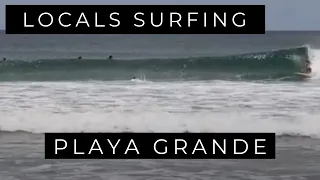 Locals Surfing Playa Grande - July 30th 2020