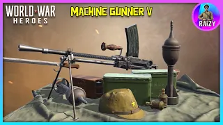 UPGRADING MACHINE GUNNER V ARMOR | World War Heroes