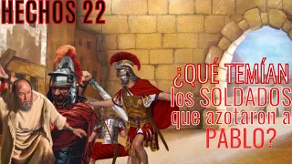 Hechos 22 - parte 2 - Pablo es azotado sin motivo - ¿Sabías que sus ejecutores huyeron?