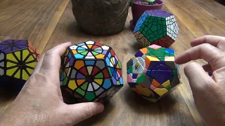 Circle Crystal Pyraminx Solve Part 1:  The circle megaminx part