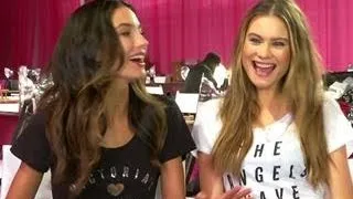 Victoria's Secret Fashion Show - Angels Backstage: Lily and Behati
