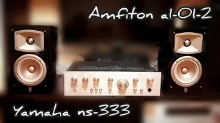 Yamaha ns-333 and amfiton a1-01-2
