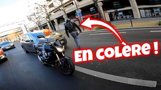 UN MOTARD EN COLERE VS UN AUTOMOBILISTE !😡 +Road rage & Accident (Compilations) 2023