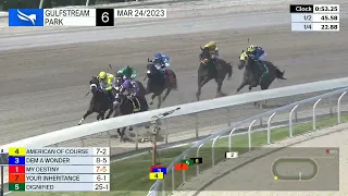 Gulfstream Park Carrera 6 - 24 de Marzo 2023