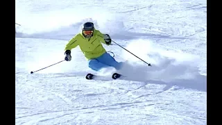 Riders of the Lost Arc, Harald Harb carving turns.