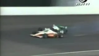 Scott Dixon and Tony Kaanan 2003 IRL IndyCar Series at Twin Ring Motegi SlowMo