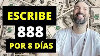 ESCRIBE 888 y Ponlo Debajo Tu Almohada Por 8 Días | LOS RESULTADOS TE SORPRENDERÁN!