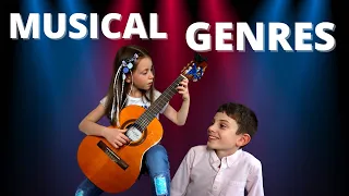 Musical Genres for Kids | Educational videos about music for kids