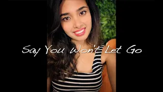 Say you wont let go |James Arthur | Unplugged Cover by Shubhi Yede