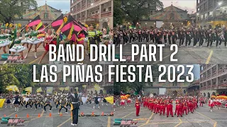 Band Drill Part 2 And Awarding - Las Piñas Fiesta 2023 | Steven Mateo TV