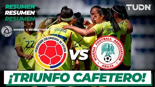 Resumen y goles | Colombia vs Nigeria | Womens Revelations Cup 2023 | TUDN