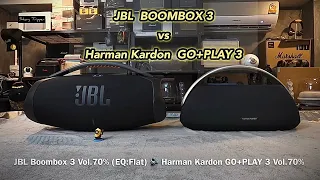JBL BOOMBOX 3 vs Harman Kardon GO+PLAY 3