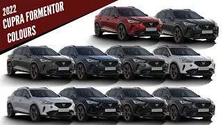 2022 Cupra Formentor Coupe SUV - All Colour Options - Images | AUTOBICS